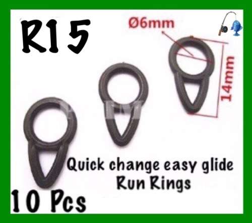 L03 - 10PCS QUICK CHANGE EASY GLIDE RUN RINGS