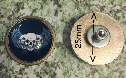 BP02 - SINGLE BIKER PINS