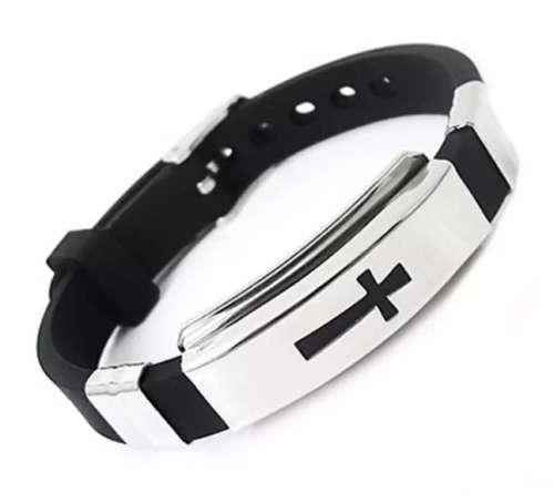 CB01 - CHRISTIAN SILICONE BRACELET