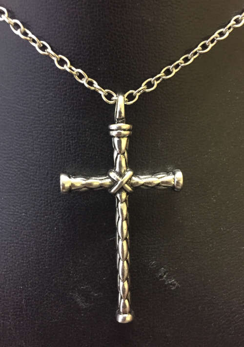 CN02 - CROSS PENDANT NECLACE-S/STEEL