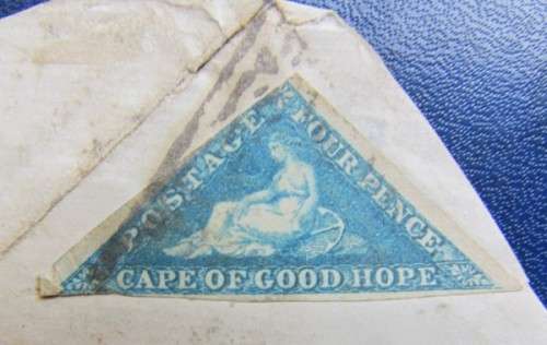 Cape of Good Hope Triangular on Paper - Scarce on Paper