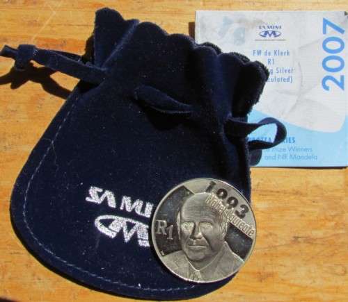 2007 De Klerk Uncirculated Silver + Certiticate @@@ CRAZY R1 START