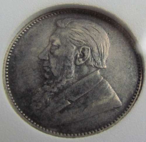 **R1 START** 1895 ZAR Shilling Graded VF30 - SEE PIC - REGRADE