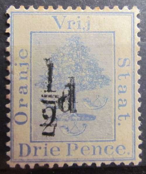 **R1 START**OFS Mint 1/2d Double Print Error **Scarce**