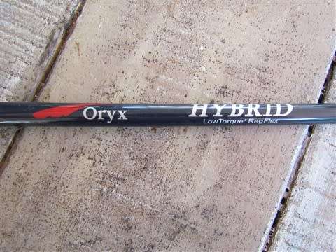 CLEARANCE AUCTION SALE*** ORYX HYBRID with good shaft & grip