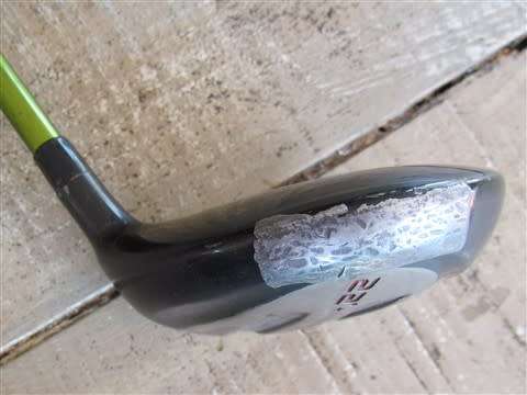 TRI METAL WOOD 21deg + ADILA SHAFT - BALANCING HAS BEEN DONE ** A BARGAIN**