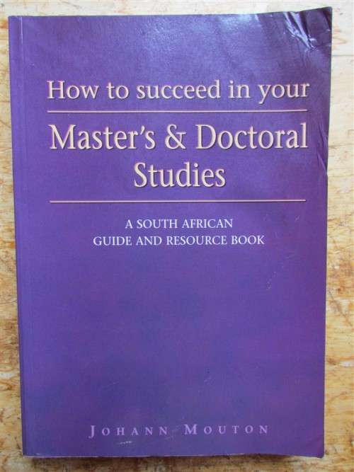 MASTERS & DOCTORATE - EXCELLENT FOR POST GRAD / MBA