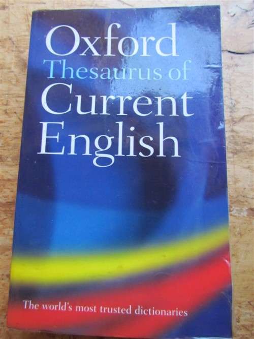 Oxford Thesaurus of Current English - OXFORD