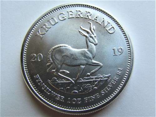 KRUGER RAND - SILVER 2019  **CRAZY R1 START**