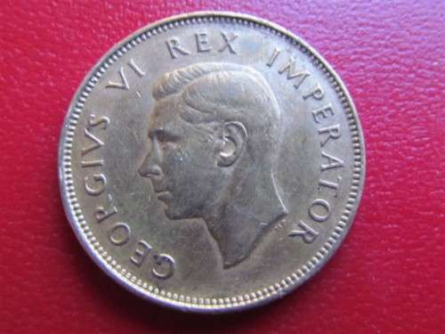 1945 1/2d HALF PENNY **GREAT DETAILS- EXCELLENT**
