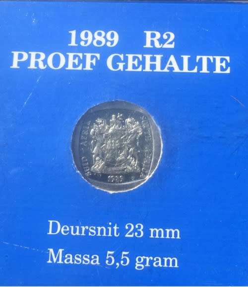 1989 PROOF R2 IN SA MINT CAPSULE