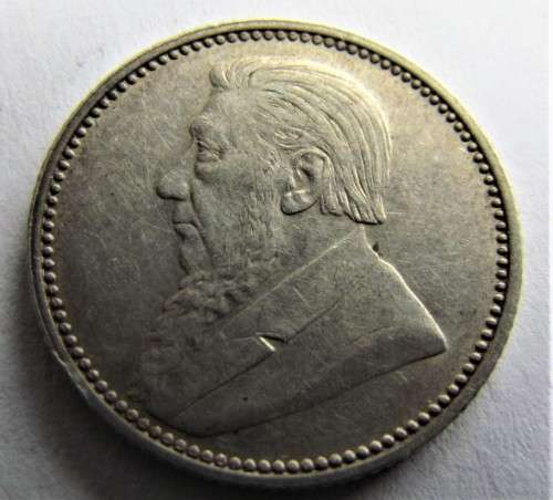 ZAR 1897 6d SILVER - SEE DETAILS & CONDITION