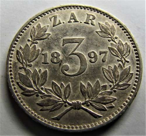 1897 3D - SCARCE - EXCELLENT DETAILS - LOW START