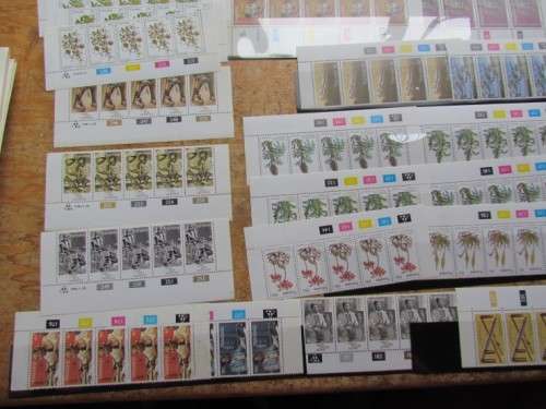 TBVC CONTROL BLOCKS SETS  **1 BID FOR THE LOT ** BULK AUCTION - MINT FOR POSTAGE