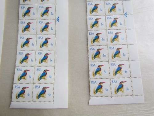 3 X RSA KINGFISHER 1/2C ARROW BLOCKS OF 20 - VERY FINE MINT - 1 BID FOR ALL
