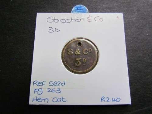 STRACHAN & CO. 3d  - EXCELLENT DETAIL - HARD TO FIND