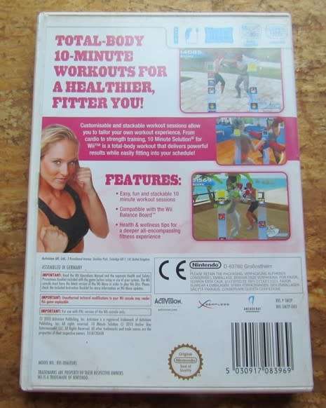 Wii 10 Minute Challenge Active Game