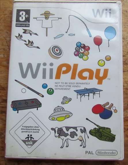 Wii Play Games Disc