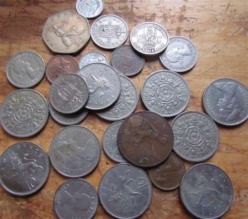 25 x GB COINS OLD & NEW - BID PER COIN ***R1 START***
