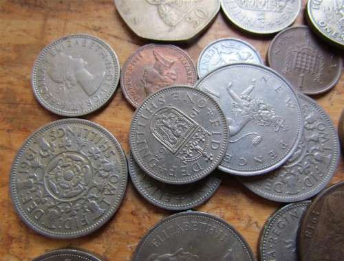 25 x GB COINS OLD & NEW - BID PER COIN ***R1 START***