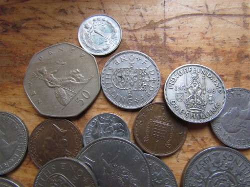 25 x GB COINS OLD & NEW - BID PER COIN ***R1 START***