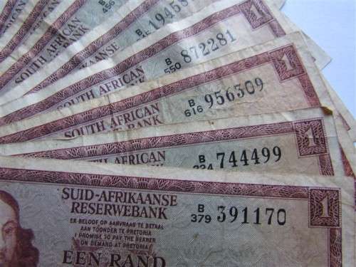 9 X 1975 DE JONGH 3rd ISSUE - 1 BID FOR THE LOT - WELL USED LOT