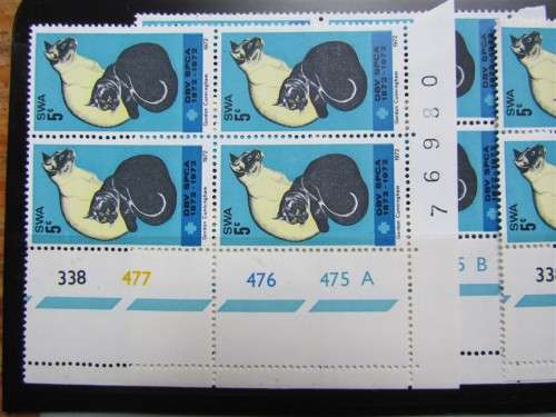 SWA 4 X VFINE UMM CATS CONTROLS A&B PANES - HIGH VALUE @ R720.00