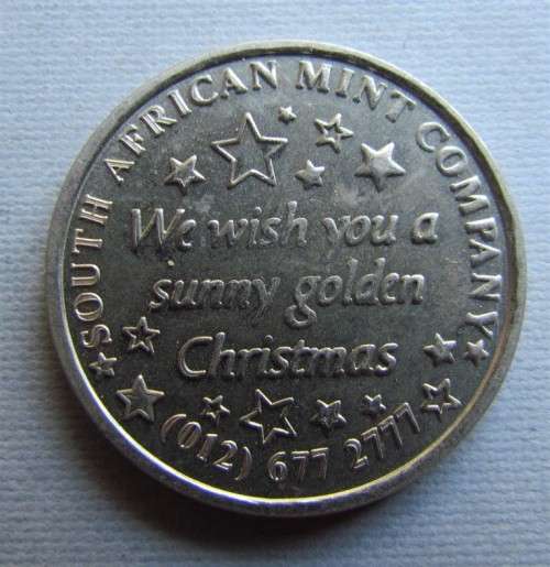 COIN WORLD TOKEN - ANGEL WISHING CHRISTMAS - SA MINT COMPANY