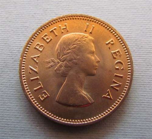 1960 HALF PENNY 1/2D - EXCELLENT DETAIL - UNC