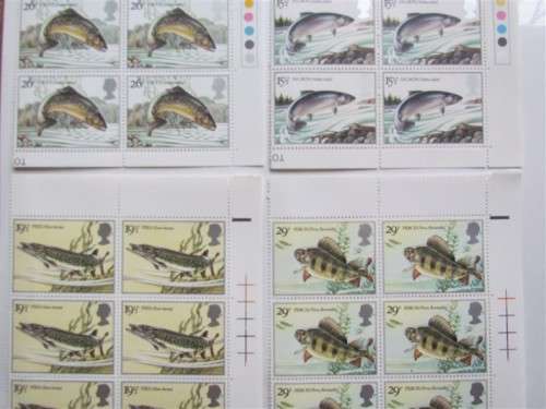GB UMM SET IN 4 X BLOCKS OF 10 - FISH **R1 START 1 BID**