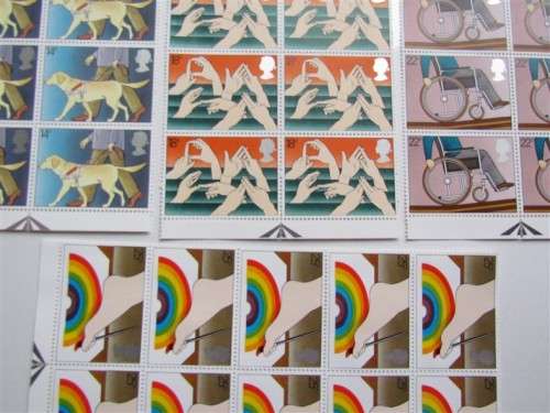 GB UMM SET IN 4 X BLOCKS OF 10 - DISABLED **R1 START 1 BID**