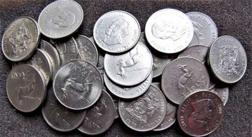 29 X OLD SA R1 COINS - 1 BID FOR ALL THE COINS ***R1 START***