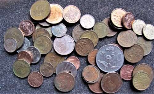 52 X OLD SA COINS - 1 BID FOR ALL THE COINS ***R1 START***