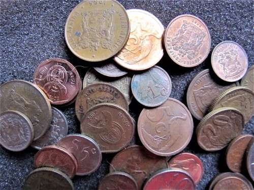 52 X OLD SA COINS - 1 BID FOR ALL THE COINS ***R1 START***