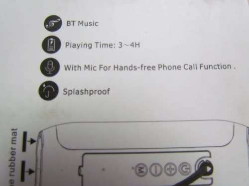 T&G BLUE TOOTH SPEAKER **LOUD & SPLASHPROOF** LOW START