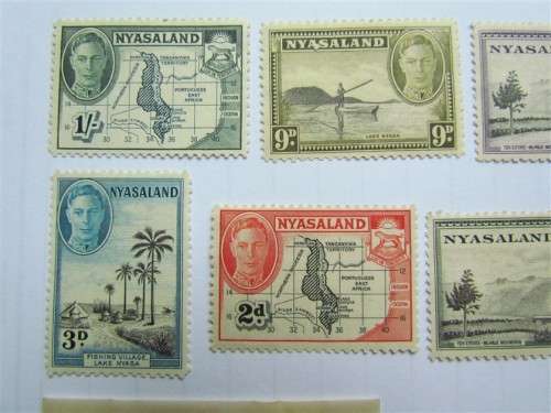 NYASALAND SET TO 1 SHILLING  - MINT - 1 BID FOR ALL
