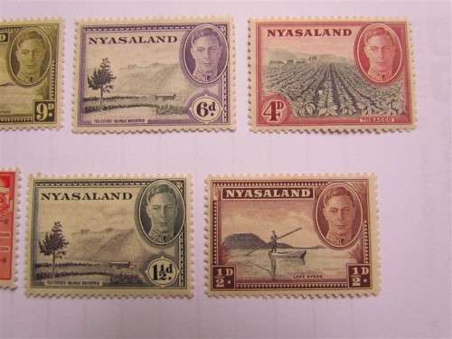 NYASALAND SET TO 1 SHILLING  - MINT - 1 BID FOR ALL