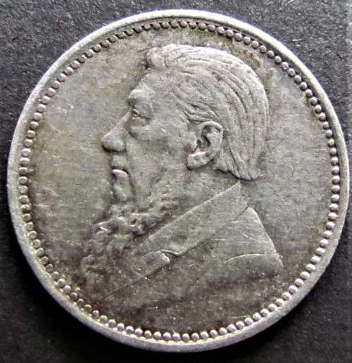 1897 ZAR 3d - SEE PICS FOR DETAILS - KRUGER SILVER