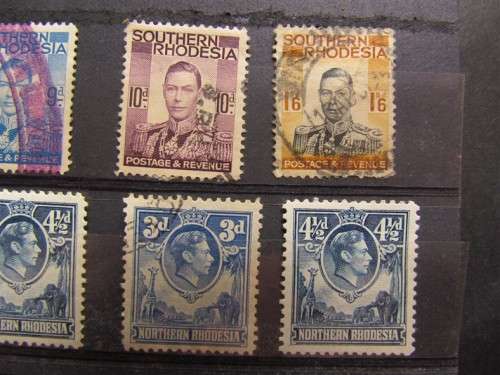 SOUTHERN RHODESIA - USED - KGVI ON CARD - 1 BID