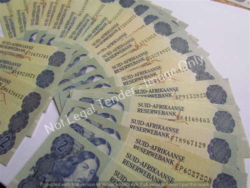 22 X DE KOCK 1983-9 UNC 2nd & 3rd ISSUE NOTES **BID ON EACH