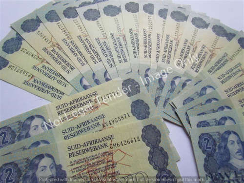 22 X DE KOCK 1983-9 UNC 2nd & 3rd ISSUE NOTES **BID ON EACH