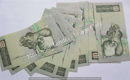 STALS UNC 1st ISSUE 1990 R10 NOTES **BID PER NOTE** 10 x NOTES **R1 START**