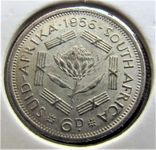 1956 6d SIXPENCE ***GREAT DATE COIN***SILVER - EXCELLENT R1 START