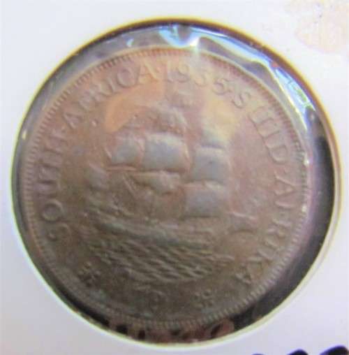 1935 1 PENNY - SA UNION @@@ R1 START @@@@@@ FILLER COIN