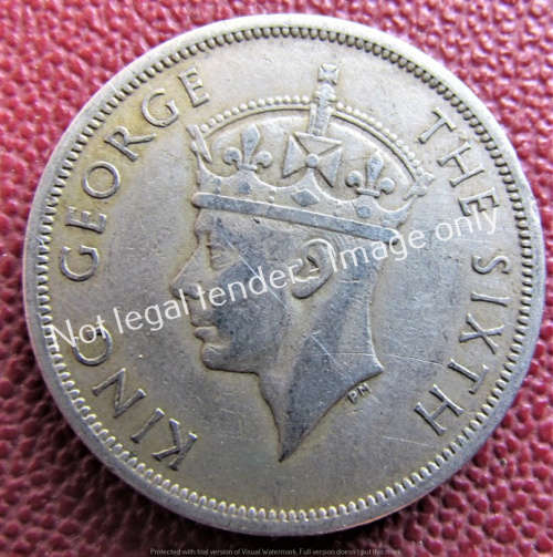 1952 SOUTHERN RHODESIA HALF CROWN - EXCELLENT DETAILS @@ R1 START