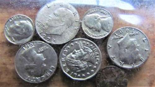 U.S.A INFLATION COIN SET**MINIATURE US COIN REPLICA*BID PER SET*