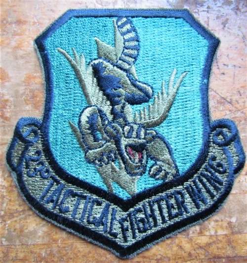 23rd TACTICAL FIGHTER WING - US AIRFORCE circa 1970'S