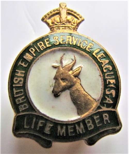 British Empire Service League - LIFE MEMBER