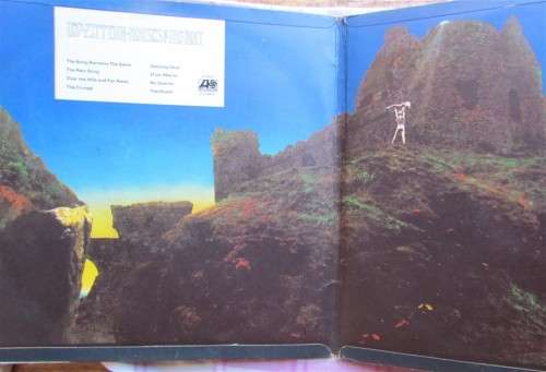 LED ZEPPELIN - VINTAGE HOUSES OF THE HOLY **SCARCE WITH WHITE CENSOR BAND**