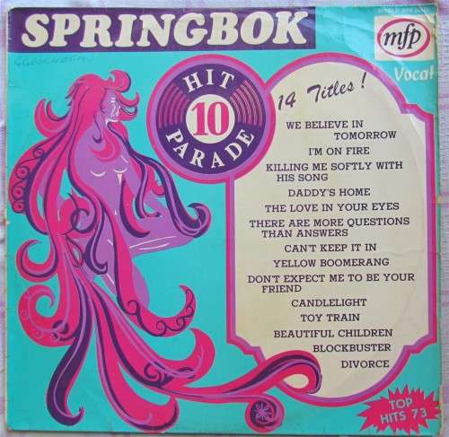 SPRINGBOK NO.10  - VINTAGE LP